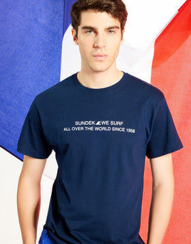 CAPSULE FLAG COTTON MAN'S T-SHIRT