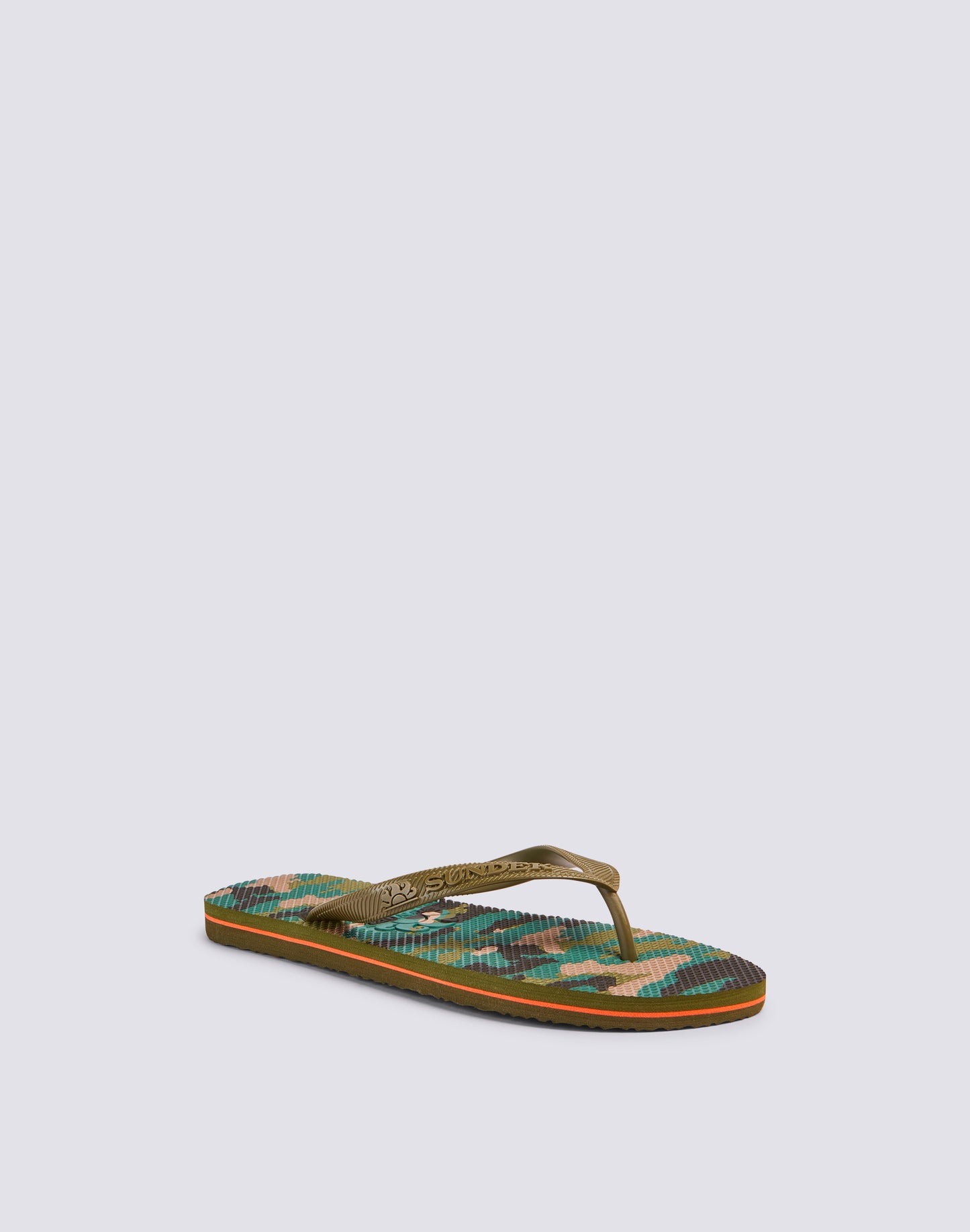 CAMOU PRINT FLIP-FLOPS