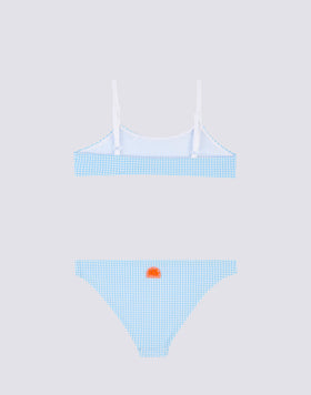 TOP BRALETTE E SLIP FISSO MINI VICHY