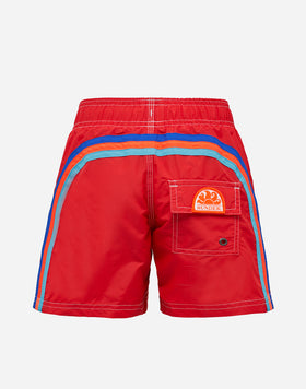 BOY’S SWIMSHORTS SHORT ELASTICATED WAIST ICONIC TAFFETA