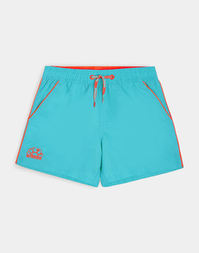 SHORT DE BAIN À TAILLE ÉLASTIQUE