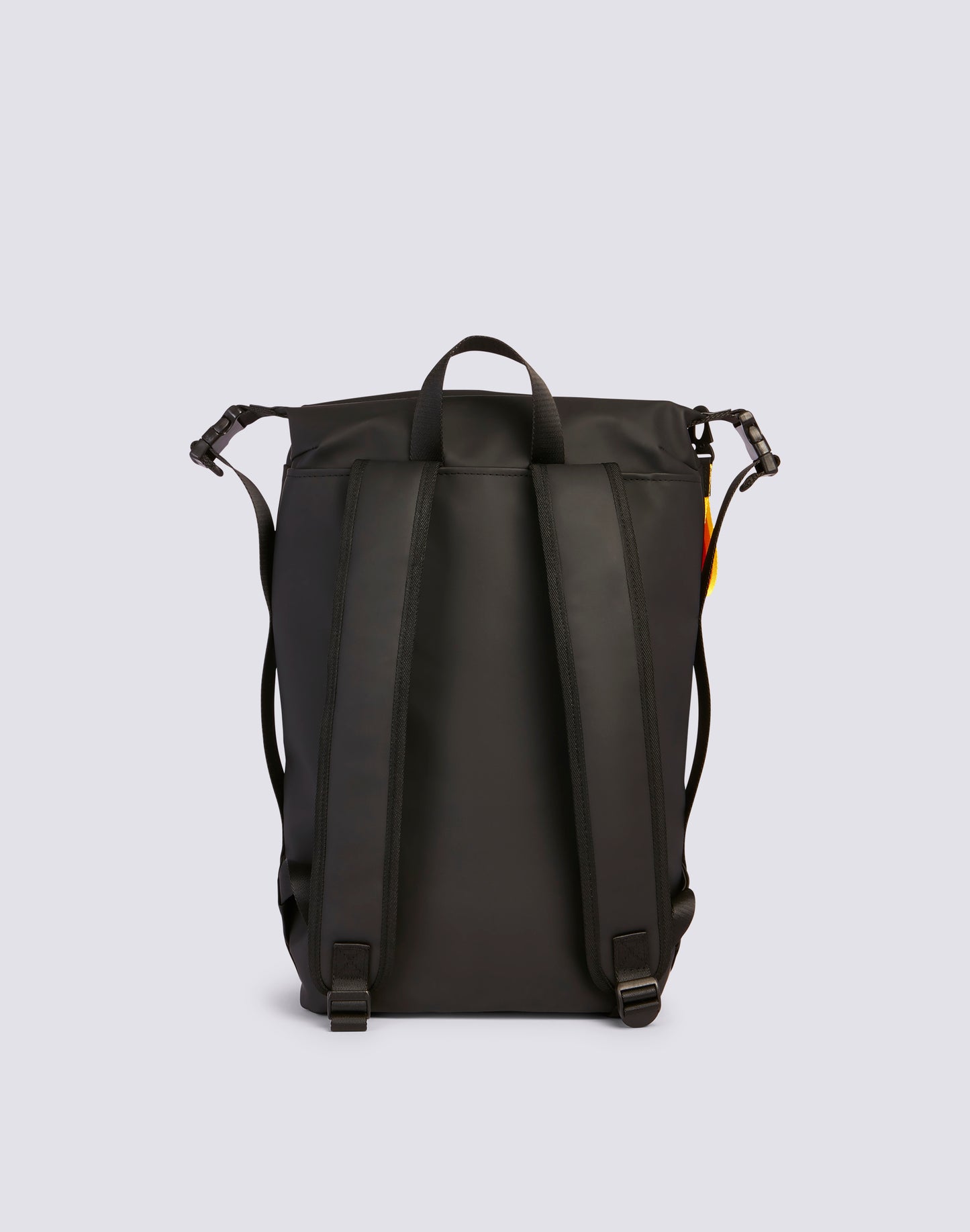 BACKPACK WITH WELDED ZIP AND ADJUSTABLE PADDED HANDLES