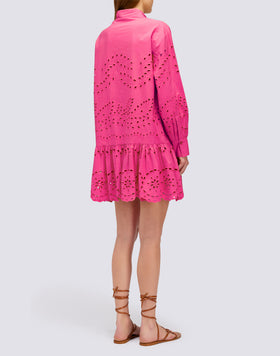 SHORT SANGALLO DRESS