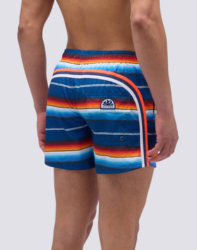 COSTUME DA BAGNO CORTO VITA ELASTICATA STAMPA EL PASO STRIPES
