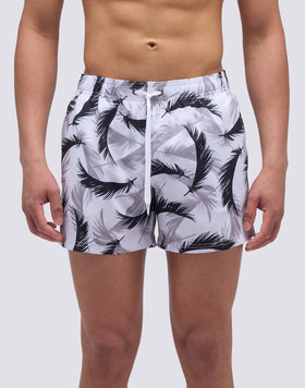 COSTUME DA BAGNO CORTO VITA ELASTICATA STAMPA DARFEATHER