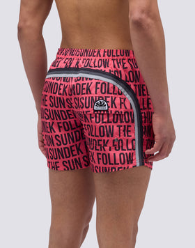 BAÑADOR CORTO DE CINTURA ELÁSTICA PAYOFF WRITINGS