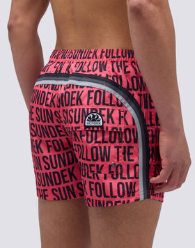 BAÑADOR CORTO DE CINTURA ELÁSTICA PAYOFF WRITINGS