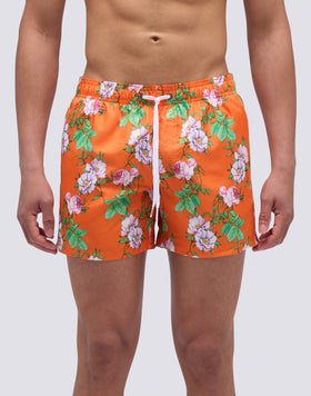 COSTUME DA BAGNO CORTO VITA ELASTICATA STAMPA SUN FLOWER