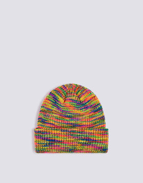 RIBBED CHILD'S HAT WITH LOGO