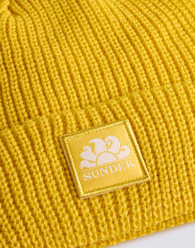 BERRETTO A COSTINE CON LOGO DA BAMBINO