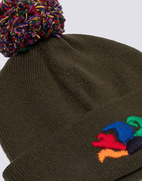 WOOL CHILD'S HAT WITH LOGO