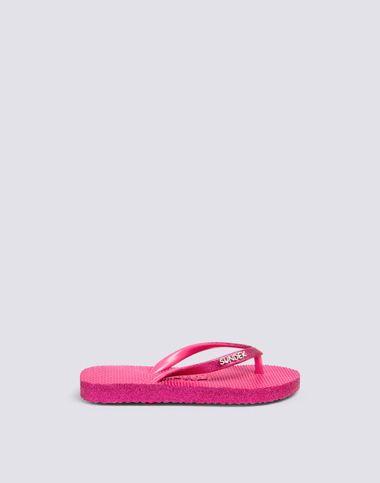 MINI RUBBER FLIP-FLOPS WITH GLITTER