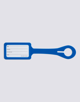 TAG PER BAGAGLIO CON LOGO INCISO