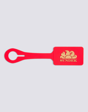 TAG PER BAGAGLIO CON LOGO INCISO