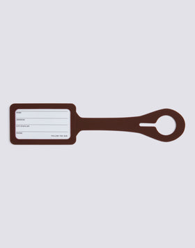 TAG PER BAGAGLIO CON LOGO INCISO