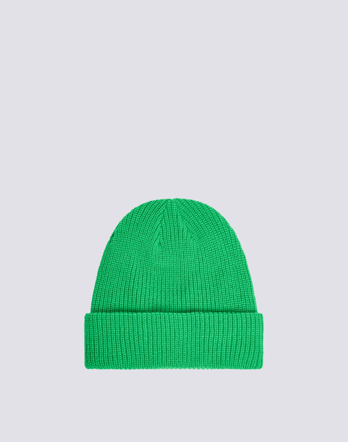 RIB KNITTED BEANIE