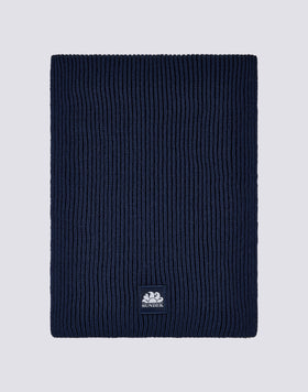 BASIC RIB KNITTED SCARF