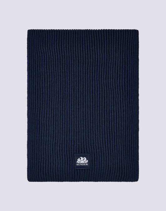 SCIARPA A COSTINE A TINTE UNITE