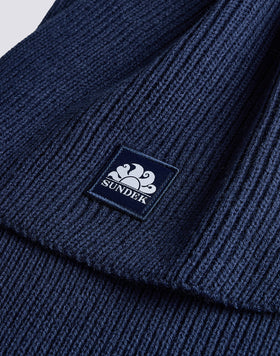 BASIC RIB KNITTED SCARF