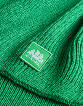 SOLID COLOR RIBBED SCARF