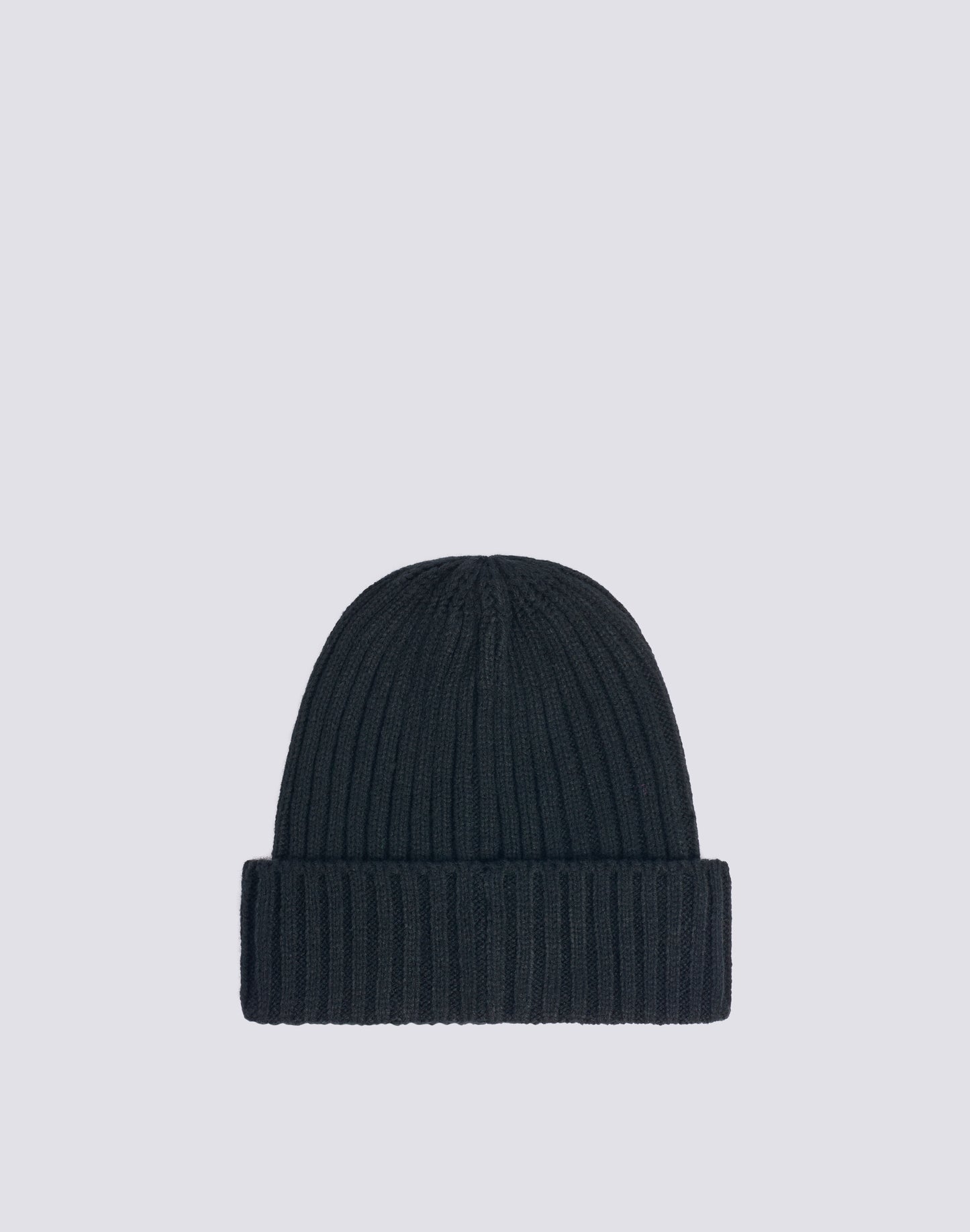 RIB KNITTED BEANIE