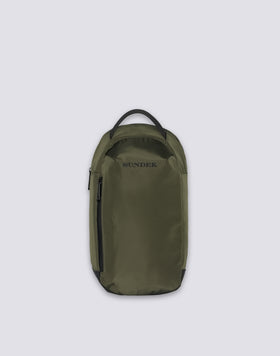 SHINY NYLON SHOULDER BAG