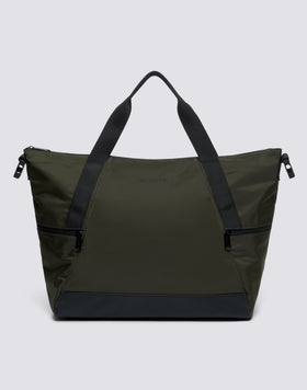 SHINY NYLON WEEKEND BAG