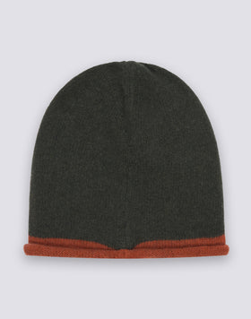 BEANIE IN COLORE A CONTRASTO