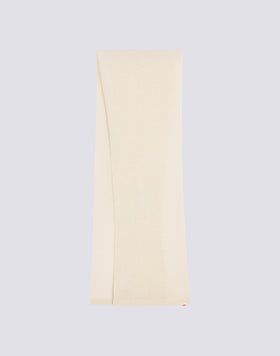 SOLID COLOR RIBBED SCARF