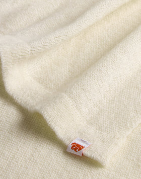 SOLID COLOR RIBBED SCARF