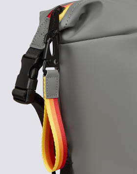 BACKPACK WITH WELDED ZIP AND ADJUSTABLE PADDED HANDLES
