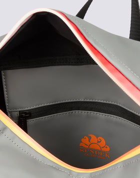 BACKPACK WITH WELDED ZIP AND ADJUSTABLE PADDED HANDLES