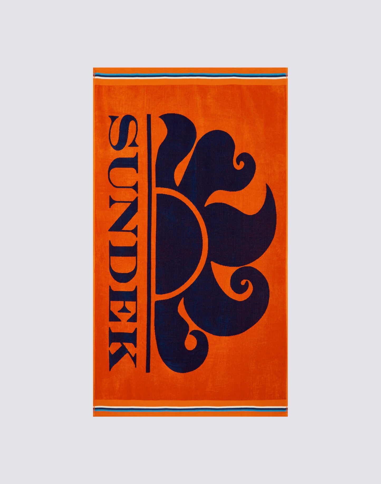 NEW CLASSIC - JACQUARD BEACH TOWEL WITH LOGO