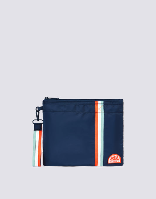 LUDWIG - CLUTCH BAG WITH RAINBOW DETAIL