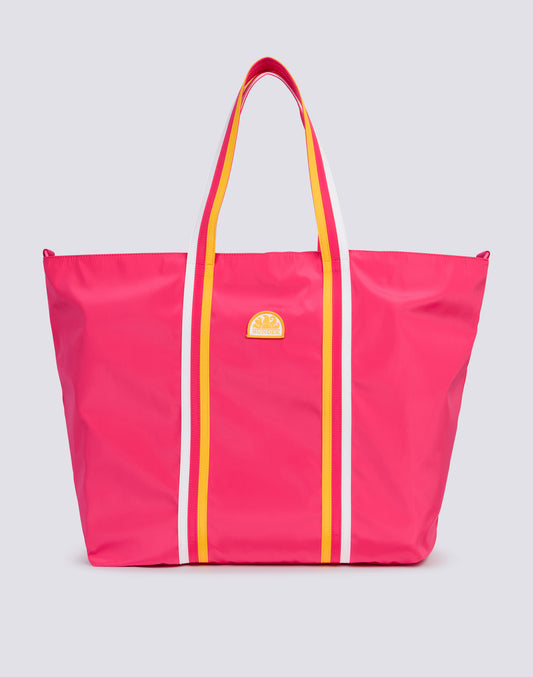 BON - BEACH BAG WITH RAINBOW DETAILS