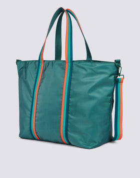 BON - SAC DE PLAGE AVEC DÉTAILS ARC-EN-CIEL