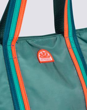 BON - SAC DE PLAGE AVEC DÉTAILS ARC-EN-CIEL