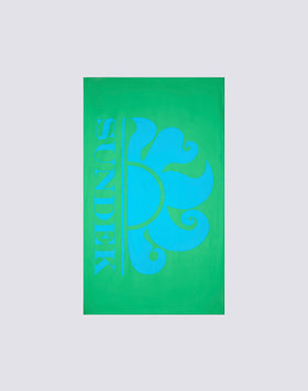 TELO MARE IN MICROFIBRA CON LOGO