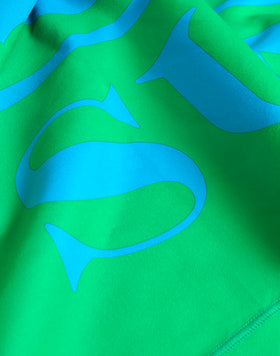 TELO MARE IN MICROFIBRA CON LOGO