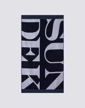SERVIETTE DE PLAGE ÉPONGE MAXI LOGO