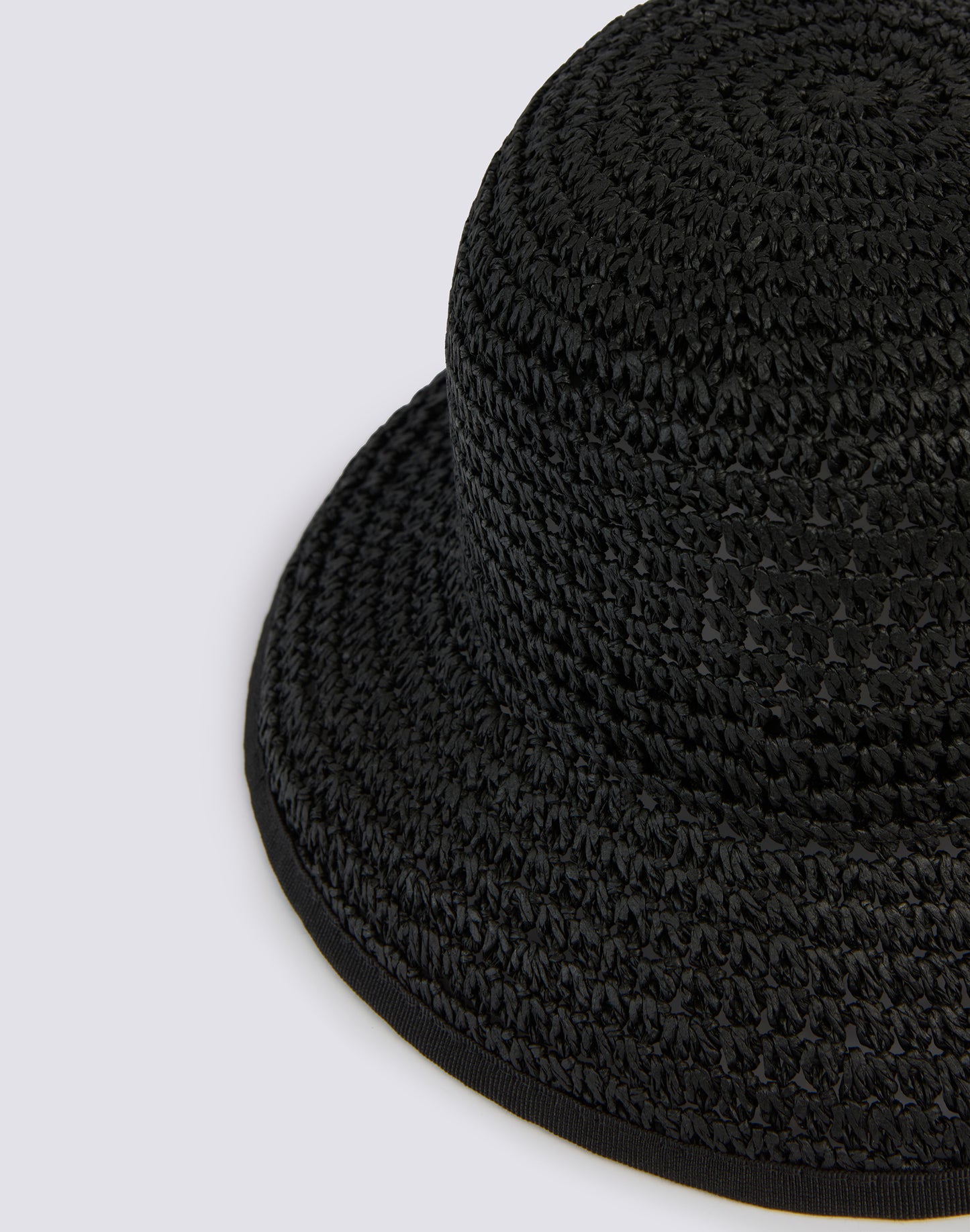 STIFF STRAW FISHERMAN'S HAT