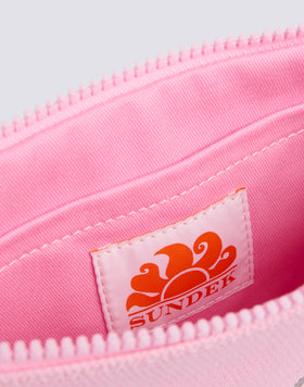 POCHETTE EN TOILE DE COTON STONE WASHED