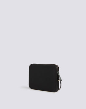 MINI RUBBER CLUTCH BAG WITH LOGO