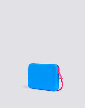 MINI RUBBER CLUTCH BAG WITH LOGO