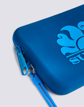 MINI RUBBER CLUTCH BAG WITH LOGO