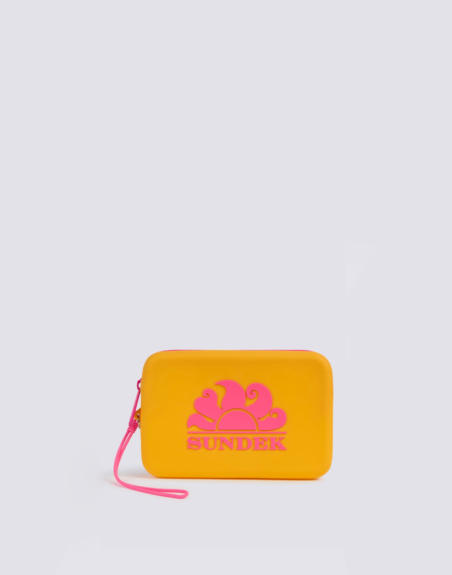 MINI RUBBER CLUTCH BAG WITH LOGO