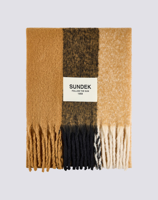 ÉCHARPE RAYÉE ARC-EN-CIEL