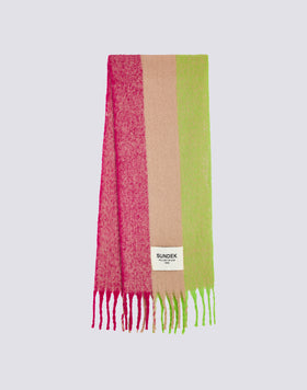 RAINBOW STRIPED SCARF