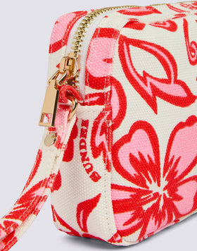 STONE WASHED EFFECT BRIEFCASE WITH SK23 PRINT