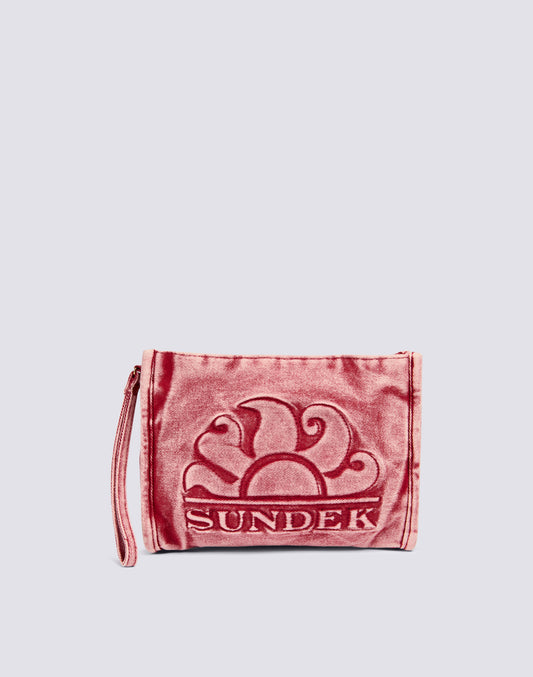 POCHETTE EN TOILE DE COTON TEINTÉE